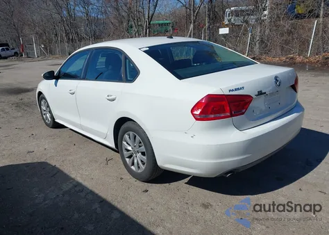 2012 Volkswagen Passat 2.5L S from USA, damaged, VIN 1VWAP7A31CC027919